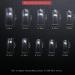 500 Pcs Clear Acrylic Square False Nails | Full Cover DIY Nail Art Tips | 10 Sizes - Home Manicure Essentials - Buy Online on GoSupps.com