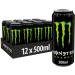 Monster Energy Drink - Caffeinated Power in Disposable Cans (12 x 500ml) - International Shipping Available - Buy Online on GoSupps.com