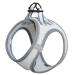 Heele dog harness for dogs dishes dog small soft mesh breast dishes for medium and small dogs adjustable reflective breathable puppy dishes reflective gray s s (1 Pack) R-gray