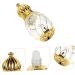 Exquisite Middle Eastern Perfume Bottle | Glass Desktop Ornament & Essential Oil Holder - Buy Online on GoSupps.com
