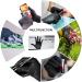 Black Vinyl Disposable Gloves Large 50 Pack - Latex Free, 3 Mil, Powder-Free Exam Gloves for Home Cleaning and Food Handling - 50pcs - Buy Online on GoSupps.com