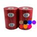 Tape Me Away Kinesiology Tape (4 rolls) Flexible Sticky Waterproof Tape - For Shoulder Knee Elbow Ankle - Muscle Therapy 5CM x 5M (16ft!) Red