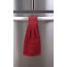 Kovot Set of 2 Cotton Hanging Tie Towels - Red | Hook & Loop Latch | Kitchen Towels - Buy Online on GoSupps.com