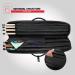 KONLLEN 3x4 Oxford Cloth Pool Cue Case - High Capacity Billiard Cue Stick Carrying Bag (Dark Grey) - Buy Online on GoSupps.com