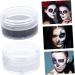 POPETPOP 4 Pcs Cosmetic Wax Waterproof Eyeliner Halloween Paint Makeup Pigment Special Effects Prosthesis 4X4X2CMx2pcs Black Whitex2pcs - Buy Online on GoSupps.com
