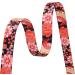 Mihqy Adjustable Dog Collar - Soft & Comfortable Bohemian Design for All Sizes | Red Flower A (L Neck 38-63 cm) - Buy Online on GoSupps.com
