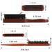 ShockAssist 2 Hair Brushes - Boar Bristles for Hair & Beard Styling | Soft Natural Bristles | Large & Small Sizes for All Hair Types - Buy Online on GoSupps.com