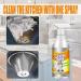 Kitchen Foam Cleaner All-Purpose Kitchen Pots and Pan Cleaner Powerful Clean Kitchen Oil Stains Clean Sweep Kitchen Cleaner Foam Cleaner All Purpose Heavy Duty (3 pcs) - Buy Online on GoSupps.com