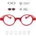 Didinsky Presbyopia Reading Glasses | Ferrari +2.0 Anti-Glare Flexible Frames for Men & Women - Buy Online on GoSupps.com