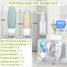 13-Pack Silicone Travel Bottles Set | TSA-Approved Leak-Proof Toiletries for Shampoo, Conditioner, Lotion, Body Wash | Travel Size Bottles for Toiletries - Buy Online on GoSupps.com