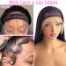 Lace Melting Bands for Wig Edges - Elastic Bands for Secure Wig Placement - 2 Pack Black+Pink - Buy Online on GoSupps.com