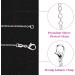 36 Pack Silver Plated Necklace Chains for Jewelry Making - 1.2mm, 20 Inches - Buy Online on GoSupps.com