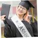 SHOWERORO Graduate Sash | Party Etiquette Belt for Graduation & Bachelor Parties | Glitter Cloth & Ribbon | International Shipping Available - Buy Online on GoSupps.com