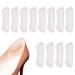Nitaiun 6 pair of silicone heel shoe pads for women heel protection heel protector pads self -adhesive heel cushion for high heels soft and comfortable prevents friction bubbles (6 pairs)