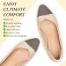 Shoe Filler Inserts - Perfect Fit for Loose Shoes Toe Cushion Fillers for Men & Women (Black 3 Pairs) - Prevent Heel Slipping - Buy Online on GoSupps.com