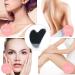 Fidqiog Natural Terahertz Gua Sha Facial Tool Stone Terahertz Energy Gua Sha Facial Tool Guasha Board Beauty Tools for Lymphatic Drainage Body Skin (Perforated) - Buy Online on GoSupps.com
