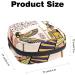 GIAPB Period Bag - Egyptian Tribal Art Color2827 | Sanitary Napkin Storage & Travel Makeup Pouch - Buy Online on GoSupps.com