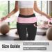SI Joint Sacroiliac Belt for Pain Relief - Sciatica & Lower Back Support for Women & Men | Elastic Lumbar Pelvic Brace (Pink - Buy Online on GoSupps.com