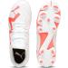 PUMA Unisex Future Play FG/AG Jr Football Shoe - 33 EU - Puma White Fire Orchid | International Shipping Available - Buy Online on GoSupps.com