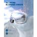 ZIONOR Lagopus Ski Goggles - White Frame Silver Lens - for Men Women Adult Youth - Buy Online on GoSupps.com