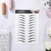 12 Sheets Waterproof Eyebrow Tattoos Stickers - Classic Style for Women and Girls - Buy Online on GoSupps.com