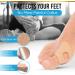 U-Shaped Felt Callus Pads (48 Pack) | Self-Stick Foot Cushions for Pain Relief | Protect Against Rubbing & Reduce Discomfort - Buy Online on GoSupps.com
