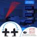 TAKRINK Alarm Clock Digital Radio Alarm Clock with 4 Levels Screen Brightness Projection Alarm Clock with Temperature Alarm Clock with Projection Dual Alarm Type-C Charger 180° Projector Projection - Buy Online on GoSupps.com