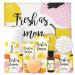 Gifts for Women BFFLOVE 8pc Bath Set for Women Gift Baskets with Bath Bomb Scentd Candle Massage oil Towel Mothers Day Gifts for Mom