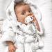 Kowlone Dummy Clips Boys Girls Silicone Soother Pacifier Chain Flexible Binky Holder Set with Texture for Teething Baby Unisex Newborn Dummies 1-Piece Design(Pastel Blue Glacier Grey) A: Pastel Blue Glacier Grey - Buy Online on GoSupps.com