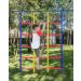 Rainbow Craft Climbing Cargo Net for Kids - Outdoor Ninja Warrior Obstacle Course Accessory for Swing Set, Treehouse, and Jungle Gym - Buy Online on GoSupps.com