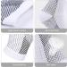 INBOLM Neuropathy Socks 6 Pairs Neuro Socks for Men and Women Plantar Fasciitis Socks Neurosocks Connecy Socks Dr Neuropathy Pain Relief for Feet Breathable Non-Slip Soothe Socks for Pain Relief White S-M - Buy Online on GoSupps.com
