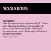 Bamboobies Organic Nursing Balm 1 oz - Lanolin-Free Nipple Cream (Pack of 1) - Buy Online on GoSupps.com