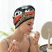 Happy Camper Coral Velvet Dry Hair Cap Perfect for Curly Long & Thick Hair | Anti-Frizz Buttons Included - Buy Online on GoSupps.com