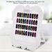 Nail Art Display Stand Tips Display Stand Rack Holder for Beauty Personal Care Floral Design 48 Colors Nail Polish Gel Card Nail Art Practice Tool - Buy Online on GoSupps.com
