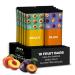 Zest Delites Dried Fruit Roll Ups Mediterranean Fruit Leather Snacks Gluten Free Vegan Snacks Lavashak 25g x 10 Fruit Roll Ups Peach Plum Vegeterian Healthy Snacks for Adults and Kids Mediterranean 10