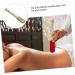 HOMSFOU 2pcs Moxa Stick Tool - Pure Copper Winter Melon Conical (32x4.2cm) - Golden Moxa for Wellness - Buy Online on GoSupps.com