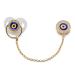 G k-T rk pacifier chain + pacifier Besiktas logo Fenerbahce Allah symbol Nazar (Nazar)