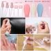 13-Piece Travel Bottles Set - Small Cosmetics Container with Transparent Bag | Run-Off Safe Travel Essentials - Buy Online on GoSupps.com