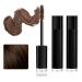 Lot de 2 B ton de Teinture de Cheveux Jetable Couverture des Cheveux Gris Dissimulateur de Cheveux Couvrant les Cheveux Blancs pour Usage Quotidien et D placements (Brun Fonc 15 ml)