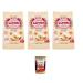 Italian Gourmet E.R. Ricciarelli Flavours Delights Figs and Hazelnuts with Figs and Nuts 126g + Italian Gourmet Pulp 400g