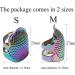 Dazzle Color Metal Sewing Thimble Finger Protector Set | 2 Sizes (S/M) | DIY Sewing Tools - 4pcs - Buy Online on GoSupps.com
