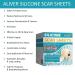 Professional Silicone Scar Sheets - 1.6 x 120 Inch - Soft & Reusable - For Surgery, C-Section, Burn, Acne & Keloid Scars - Buy Online on GoSupps.com