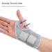 Wrist Brace for Carpal Tunnel (Right Hand) - Adjustable Night Sleep Support Splint for Men & Women | Cushioned Relief for Tendonitis & Arthritis Pain - M/S Gray - Buy Online on GoSupps.com