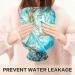 NAANLE Blue Ocean Marble Hot Water Bottle with Cover | 2L Heat Bottle for Pain Relief & Warmth - Perfect for Back Hand Foot & Neck Therapy - Buy Online on GoSupps.com