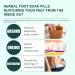Foot Medication Shower Pills - EfferVescent Ginger Oil Tablets for Detox & Relaxation | Herbal Foot Bath | International Shipping Available - Buy Online on GoSupps.com