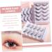Housoutil 5 Pairs Diamond Eyelashes False Eyelashes Fluffy Girls Lashes Asian Decor Christmas Lashes Colorful Rhinestones Diamond Decor Fluffy Eyelash Miss Paste Drill Flash Fiber - Buy Online on GoSupps.com