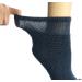 Doctor's Choice Diabetic Socks for Men | Seamless Ankle Socks with Non-Binding Top, Aloe Infused | Comfort for Gout | No Show | Large Size 10-13 - Buy Online on GoSupps.com