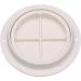 Seachoice White Pry-Up Deck Plate - Watertight - Up to 10-5/8 Diameter - Buy Online on GoSupps.com
