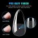 INFELING Almond Nails - 500pcs Clear Pre-Buff Fake Nail Tips, No E-File, Half Matte Finish, 10 Sizes Included - Buy Online on GoSupps.com