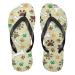 Mnsruu Dog Paw Print Flip Flops Home Hotel Spa Bedroom Travel XS for Men Women